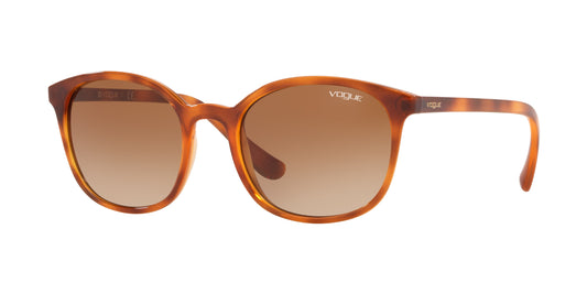 Vogue VO5051S Square Sunglasses  279313-Yellow Havana 52-140-20 - Color Map Tortoise