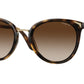 Vogue VO5230S Butterfly Sunglasses  W65613-Dark Havana 54-140-21 - Color Map Brown