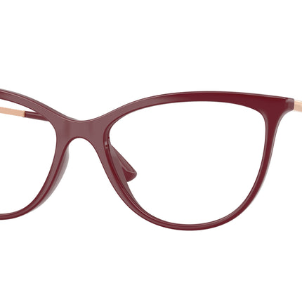 Vogue VO5239 Cat Eye Eyeglasses  2875-Full Cherry 54-140-16 - Color Map Red