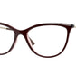 Vogue VO5239 Cat Eye Eyeglasses  2907-Top Dark Brown/Pink 52-140-16 - Color Map Brown
