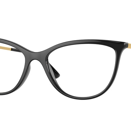 Vogue VO5239 Cat Eye Eyeglasses  W44-Black 54-140-16 - Color Map Black