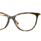 Vogue VO5239 Cat Eye Eyeglasses  W656-Dark Havana 54-140-16 - Color Map Brown