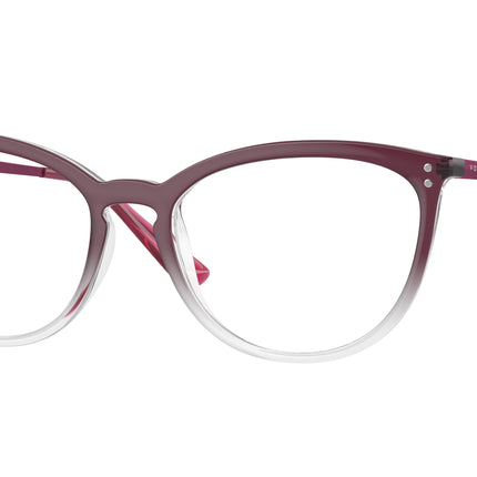 Vogue VO5276 Cat Eye Eyeglasses  2737-Top Gradient Violet/Crystal 53-140-17 - Color Map Violet