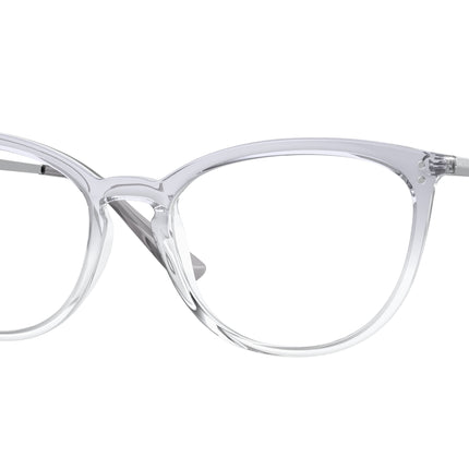 Vogue VO5276 Cat Eye Eyeglasses  3035-Top Gradient Blue/Crystal 53-140-17 - Color Map Blue