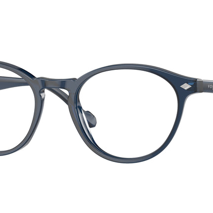 Vogue VO5326 Oval Eyeglasses  2760-Transparent Blue 51-145-19 - Color Map Blue