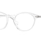 Vogue VO5326 Oval Eyeglasses  W745-Transparent 51-145-19 - Color Map Transparent