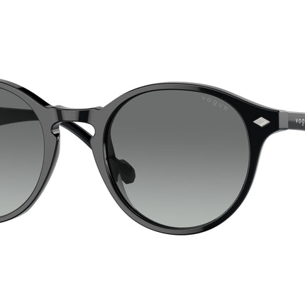 Vogue VO5327S Phantos Sunglasses  W44/11-Black 51-145-20 - Color Map Black