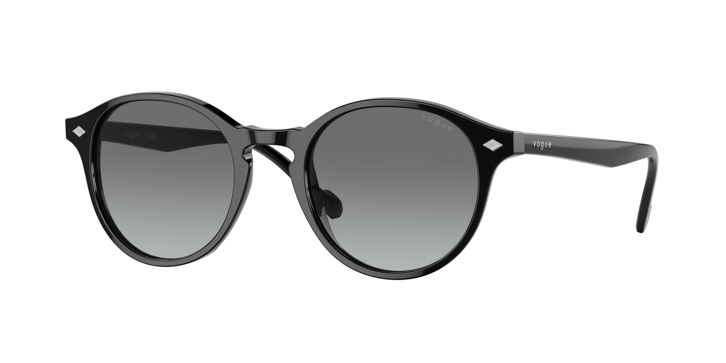 Vogue VO5327S Phantos Sunglasses  W44/11-Black 51-145-20 - Color Map Black