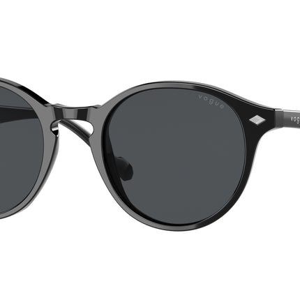 Vogue VO5327S Phantos Sunglasses  W44/87-Black 51-145-20 - Color Map Black