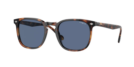 Vogue VO5328S Square Sunglasses  281980-Havana Honey 49-145-20 - Color Map Tortoise