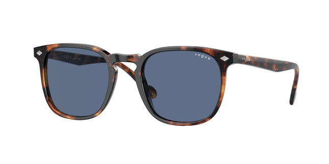 Vogue VO5328S Square Sunglasses  281980-Havana Honey 49-145-20 - Color Map Tortoise