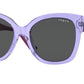 Vogue VO5338S Pillow Sunglasses  295087-Transparent Lilac 54-140-19 - Color Map Violet