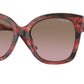 Vogue VO5338S Pillow Sunglasses  308914-Red Havana 54-140-19 - Color Map Tortoise