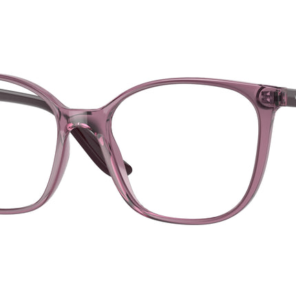 Vogue VO5356 Rectangle Eyeglasses  2761-Transparent Purple 52-140-17 - Color Map Violet