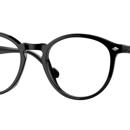 Vogue VO5367 Round Eyeglasses  W44-Black 50-145-20 - Color Map Black