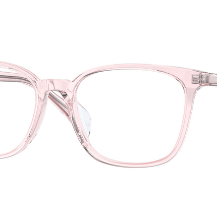 Vogue VO5399D Rectangle Eyeglasses  2828-Pink Transparent 53-145-17 - Color Map Pink