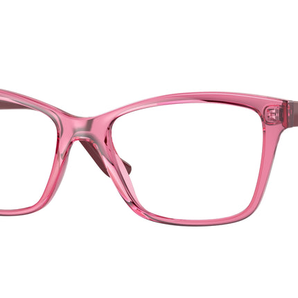 Vogue VO5420 Pillow Eyeglasses  2804-Transparent Cherry 51-140-17 - Color Map Violet