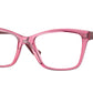 Vogue VO5420 Pillow Eyeglasses  2804-Transparent Cherry 53-140-17 - Color Map Violet