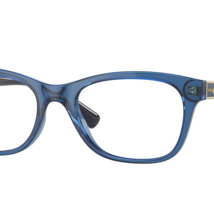 Vogue VO5424B Pillow Eyeglasses  2988-Transparent Light Blue 53-140-18 - Color Map Blue