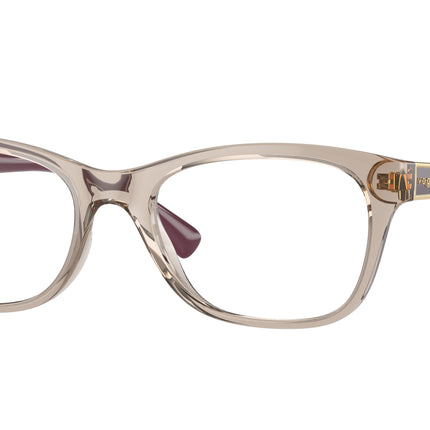 Vogue VO5424B Pillow Eyeglasses  2990-Transparent Light Brown 53-140-18 - Color Map Brown