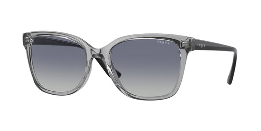 Vogue VO5426S Pillow Sunglasses  27264L-Transparent Grey 54-140-18 - Color Map Grey