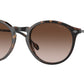 Vogue VO5432S Phantos Sunglasses  W65613-Dark Havana 51-145-21 - Color Map Brown