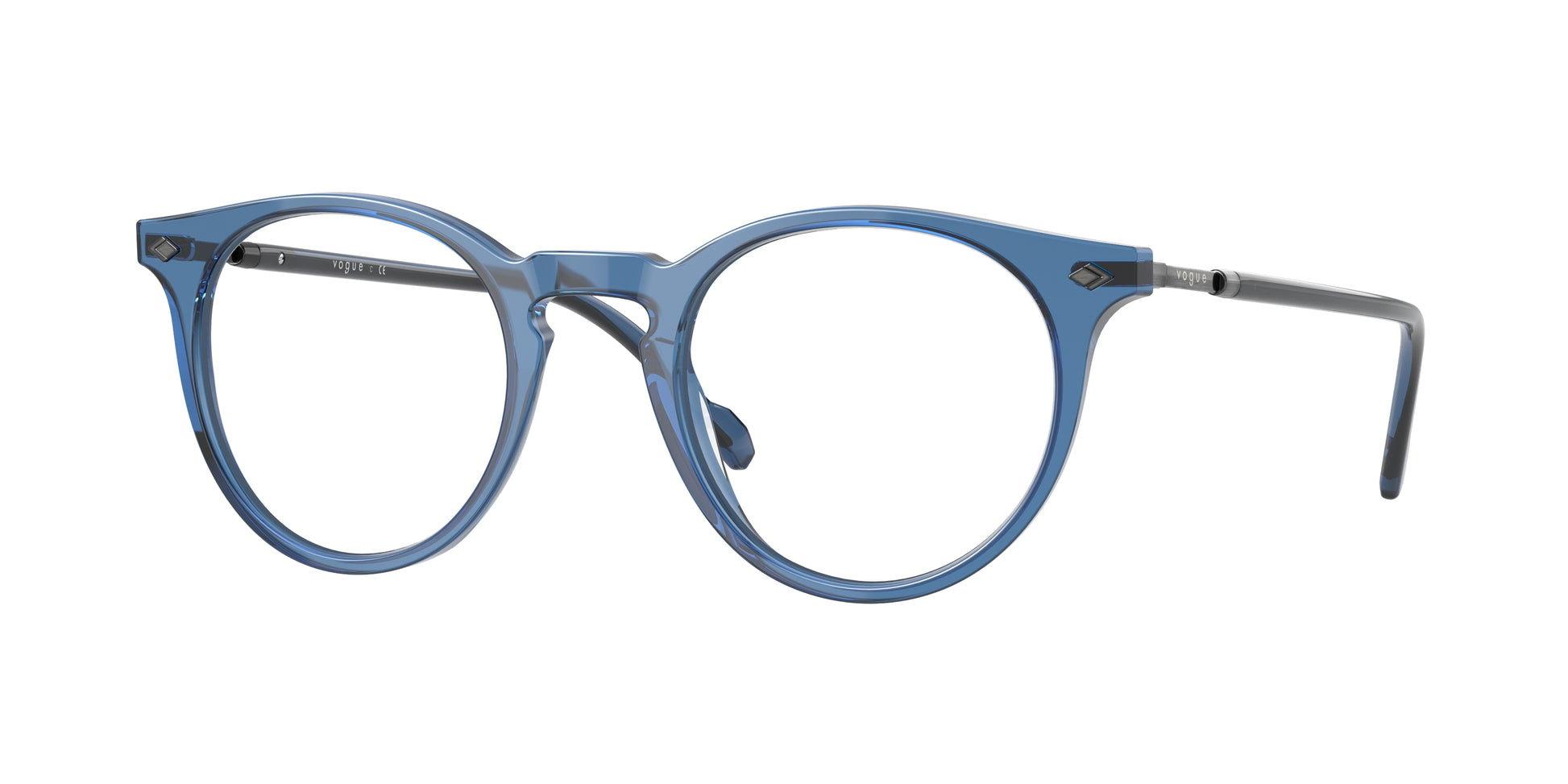 Vogue VO5434 Phantos Eyeglasses  2983-Blue Sea 47-145-22 - Color Map Blue