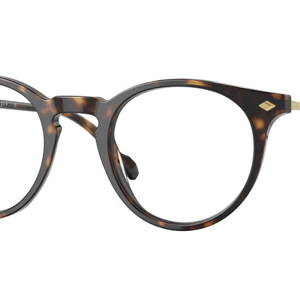 Vogue VO5434 Phantos Eyeglasses  W656-Dark Havana 49-145-22 - Color Map Brown