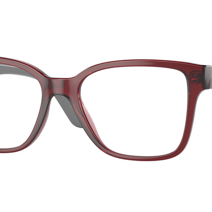 Vogue VO5452 Square Eyeglasses  2924-Transparent Bordeaux 53-140-17 - Color Map Red