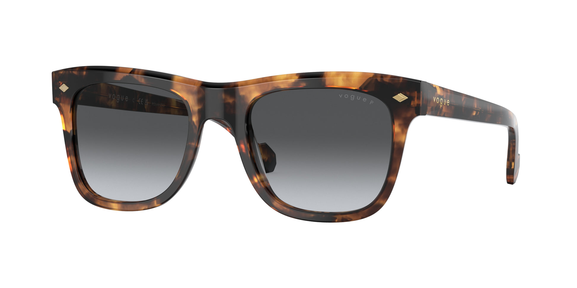 Vogue VO5465S Square Sunglasses  2819T3-Havana Honey 51-145-20 - Color Map Tortoise