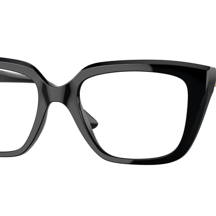 Vogue VO5477B Rectangle Eyeglasses  W44-Black 52-140-18 - Color Map Black