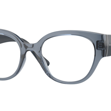 Vogue VO5482 Phantos Eyeglasses  2863-Transparent Blue 50-135-18 - Color Map Blue