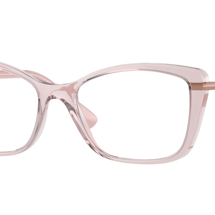Vogue VO5487B Butterfly Eyeglasses  2942-Transparent Pink 54-140-17 - Color Map Pink