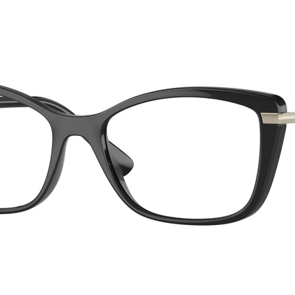 Vogue VO5487B Butterfly Eyeglasses  W44-Black 54-140-17 - Color Map Black