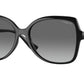 Vogue VO5488S Butterfly Sunglasses  W44/11-Black 56-140-16 - Color Map Black