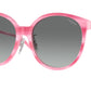 Vogue VO5509SF Phantos Sunglasses  307811-Pink Horn 57-145-17 - Color Map Pink