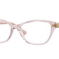 Vogue VO5516B Pillow Eyeglasses  2942-Transparent Pink 51-140-16 - Color Map Pink