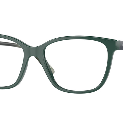 Vogue VO5518 Pillow Eyeglasses  3050-Full Dark Green 53-140-16 - Color Map Green