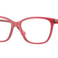 Vogue VO5518 Pillow Eyeglasses  3084-Transparent Red 53-140-16 - Color Map Red