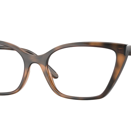 Vogue VO5519 Cat Eye Eyeglasses  2386-Top Dark Havana/Light Brown 54-140-17 - Color Map Brown