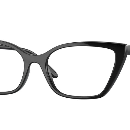 Vogue VO5519 Cat Eye Eyeglasses  W44-Black 54-140-17 - Color Map Black