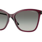 Vogue VO5520S Butterfly Sunglasses  298911-Transparent Cherry 56-140-17 - Color Map Violet