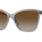 Vogue VO5520S Butterfly Sunglasses  3099T5-Transparent Grey 56-140-17 - Color Map Grey