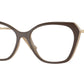Vogue VO5522 Irregular Eyeglasses  3101-Top Brown/Nude 54-140-16 - Color Map Brown