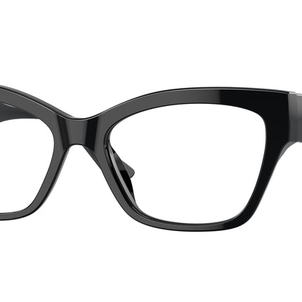Vogue VO5523 Cat Eye Eyeglasses  W44-Black 54-140-17 - Color Map Black
