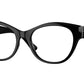 Vogue VO5527 Irregular Eyeglasses  W44-Black 52-135-17 - Color Map Black