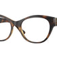 Vogue VO5527 Irregular Eyeglasses  W656-Dark Havana 52-135-17 - Color Map Brown