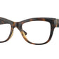Vogue VO5528 Cat Eye Eyeglasses  W656-Dark Havana 53-135-17 - Color Map Brown