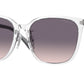 Vogue VO5537SD Square Sunglasses  W74536-Transparent 58-145-19 - Color Map Transparent