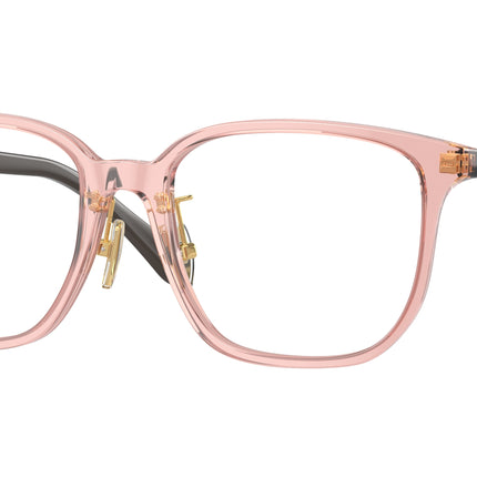 Vogue VO5550D Pillow Eyeglasses  2828-Transparent Pink 55-145-18 - Color Map Pink
